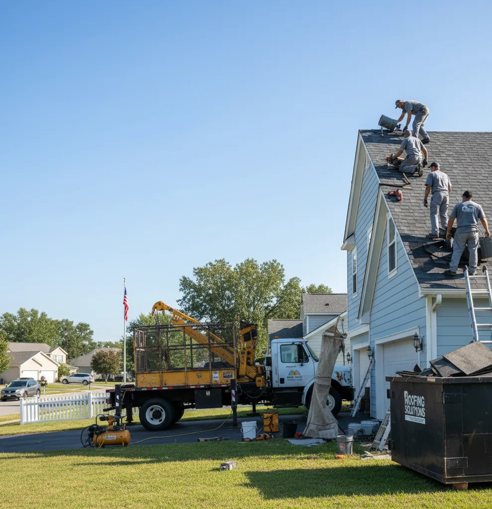 Roof Leak Repair in Holden, MO